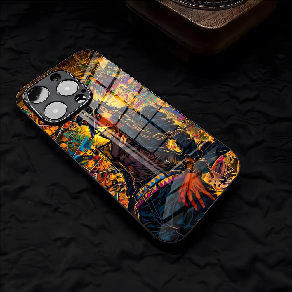 HOT Anime Jogo Phone Case For IPhone 17 Pro Max 16 15 14 Pro Max 13 11 X Xs Xr 8 7Plus Glass Cover