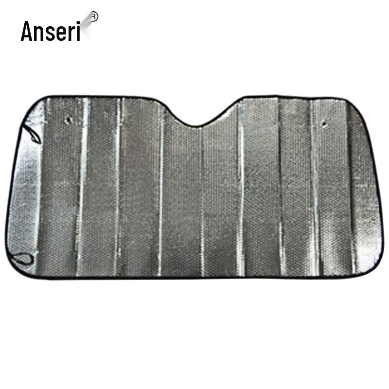 Ansaerui 220x80cm Double-Layer Car Windshield Sun Shade