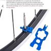 1pc 4 IN 1 Portable Repair Bicycle Valve Tools Valve Core Wrench Road Bike Disassembly Installation Tool Removal Parts Blue