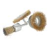3Pcs Electric Drill Wire Brush Stainless Steel Cordless Electric Grinder Wire Pen Brush for 4500RPM