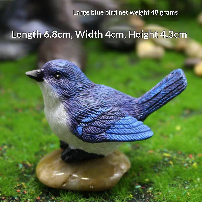 Resin Dollhouse Animal Model Plant Bonsai Ornaments Miniature Figurines Micro Landscape Home Decor Fairy Garden Decor
