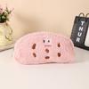 Astuccio Portapenne Peluche Carino per Ragazze con Organizer ad Ampia Capacità per Materiale Scolastico