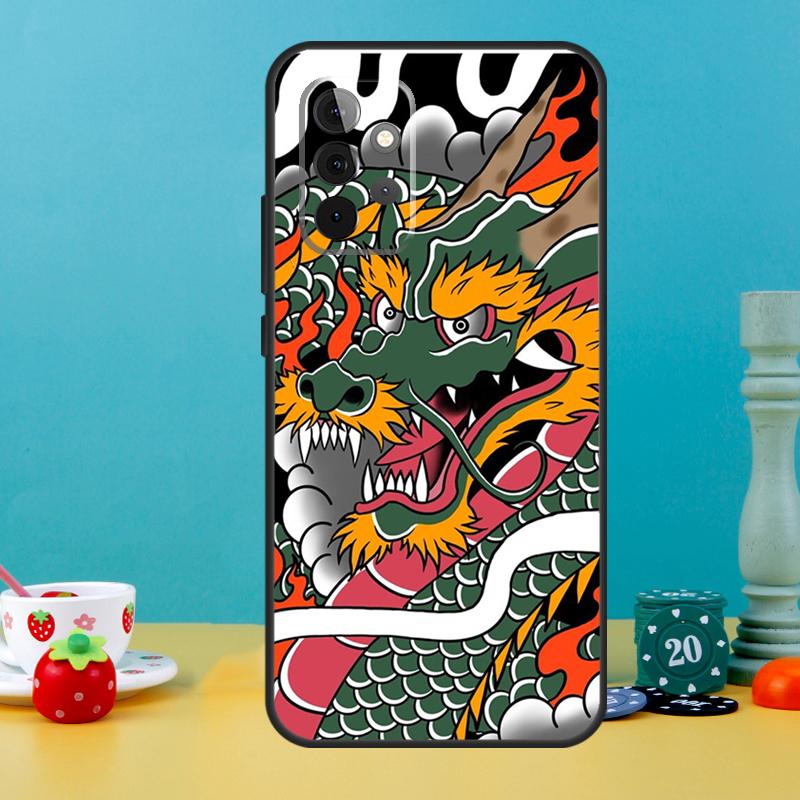DRAGON TATTOO JAPANESE Case For Samsung Galaxy A05 A36 A56 A26 A16 A53 A33 A13 A12 A32 A52 A55 A35 A15 A54 A34 A14