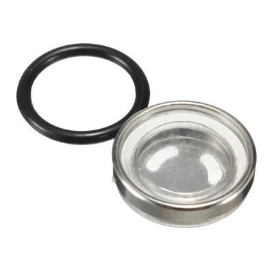 18mm Motorcycle Master Brake Cylinder Reservoir Sight Glass with Gasket for Dirt Bike Motorbike Parts