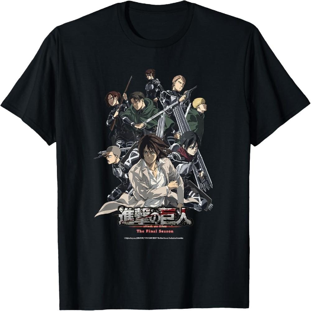 

Атака титанов Финальный сезон - Футболка Фракции XXXXXL чёрный