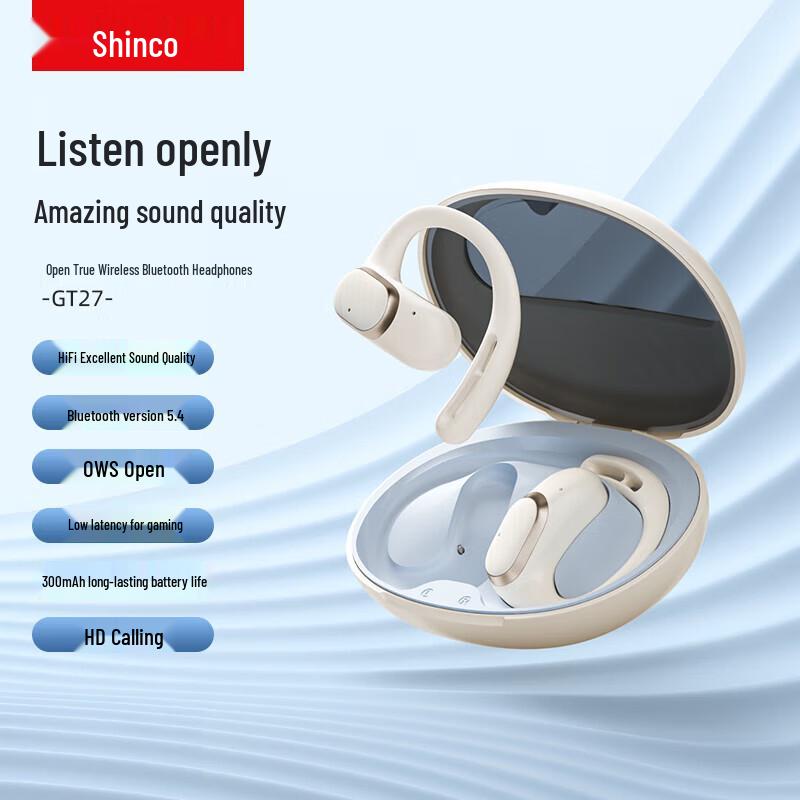 Shinco GT27 Open-Ear True Wireless Earbuds