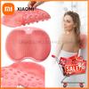 Exfoliating Foot Brush and Back Scrubber Anti-Slip Suction Cup - Deep Cleansing and Exfoliating Tool for Body Dirt Removal