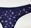 Ženy Sexy G-String Potisk Tanga Dámské Kalhotky Spodní prádlo Kalhotky Módní Kalhotky Spodní kalhotky Spodní prádlo 6 ks/šarže