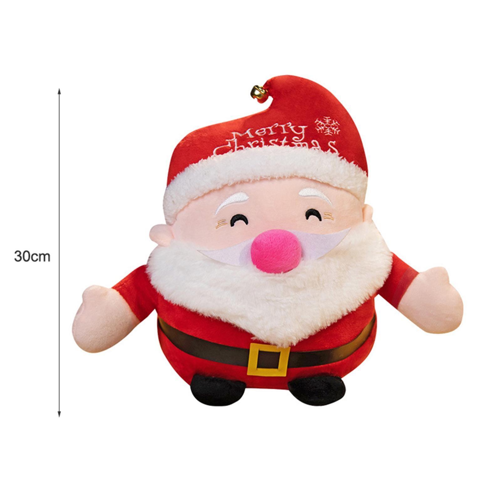 

Wiwilys Cuteoy Рождественский музыкальный Санта-плюшевые игрушки поющий рождественский подарок для детей