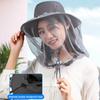 Cappello da pesca all'aperto, traspirante, a rete fine, protezione per animali volanti, per uomo e donna, escursionismo, campeggio, arrampicata, copricapo