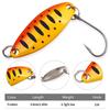 Micro Lure Bait Melon Seed Sequin Set3.6CM 2.5GSingle Hook High Reflective Fake Bait for Catching All Kinds of Fish, Including M