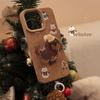 Suede Cartoon Sausage Suitable for Iphone16 IPhone Case 15pro Max Stand 14 Plush Rope 13