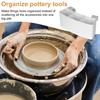 Pottery Wheel Tool Holder Storage Holder Installation Multipurpose Tool Organizer To Hang Simple Rack