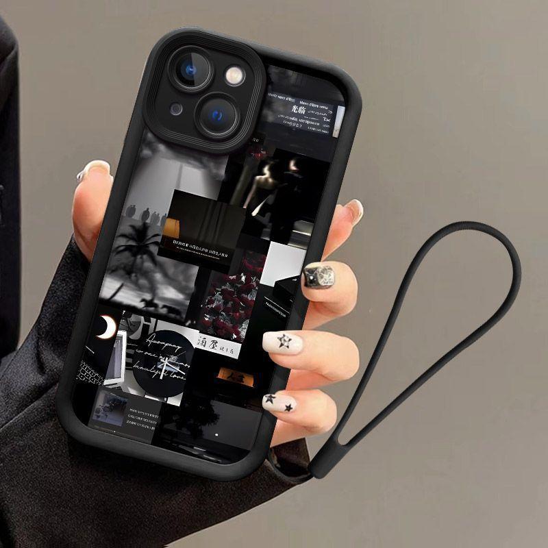 Life Fragments Are Suitable for iPhone Apple 15 Mobile Phone Case A3092 Ultra-thin Matte Protective Case Male Anti-drop Soft Case
