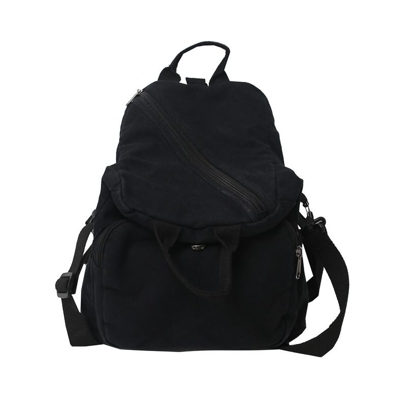 

Винтажный холщовый рюкзак для женщин, сумки для ноутбуков, коричневый, модный, для маленькой девочки, для путешествий, для школы, университета, студента, женская мода