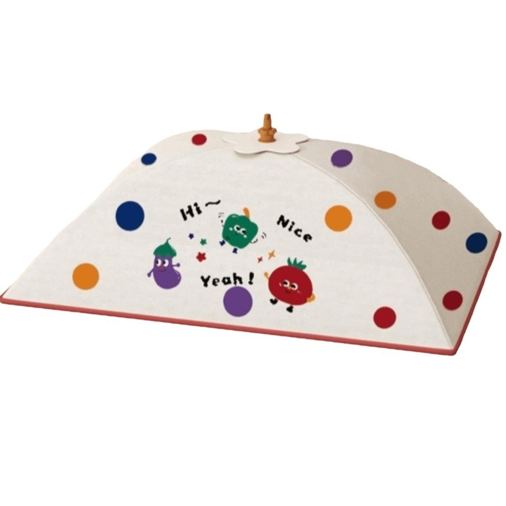 Umbrella Style Vegetable Cover Aluminum Foil Insulation Cover Reusable Dust Cover  Kitchen