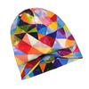 Space Shapes Urban-Inspired Adult Beanie, Perfect for Layered Outfits, Morning Coffee Walks, Or Creative Spaces with Artistic Vibes