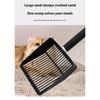 MultiPurpose Cats Litter Scoops Stainless Steel Handle for Household Cage Cleaning Litter Cleaning Tool
