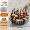 Multifunctional Rotating Kitchen Rack & Makeup Organizer