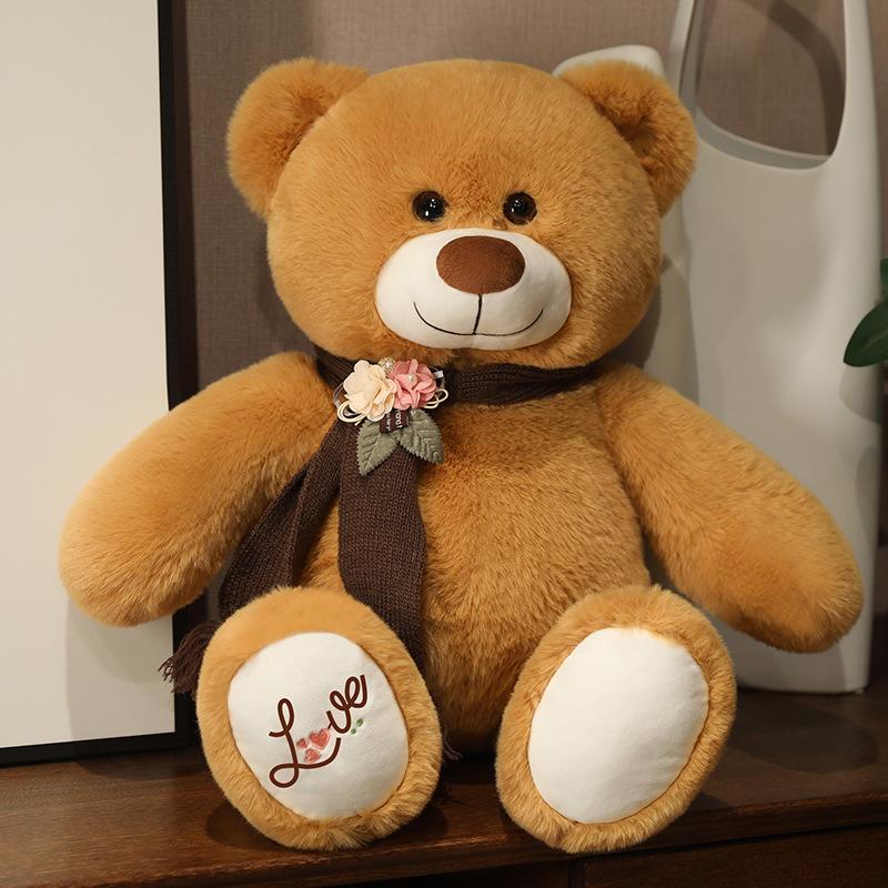 Couple Teddy Bear Doll Plush Toy Bear Hug Doll Rag Doll for Girlfriend Valentine's Day Gift