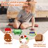 Paquete de 8 Alfombrillas Sensoriales de Animales Juguetes para Niños, Actividad Educativa Almohadillas de Textura Para Preescolares Táctil Cognitivo, Regalo de Navidad