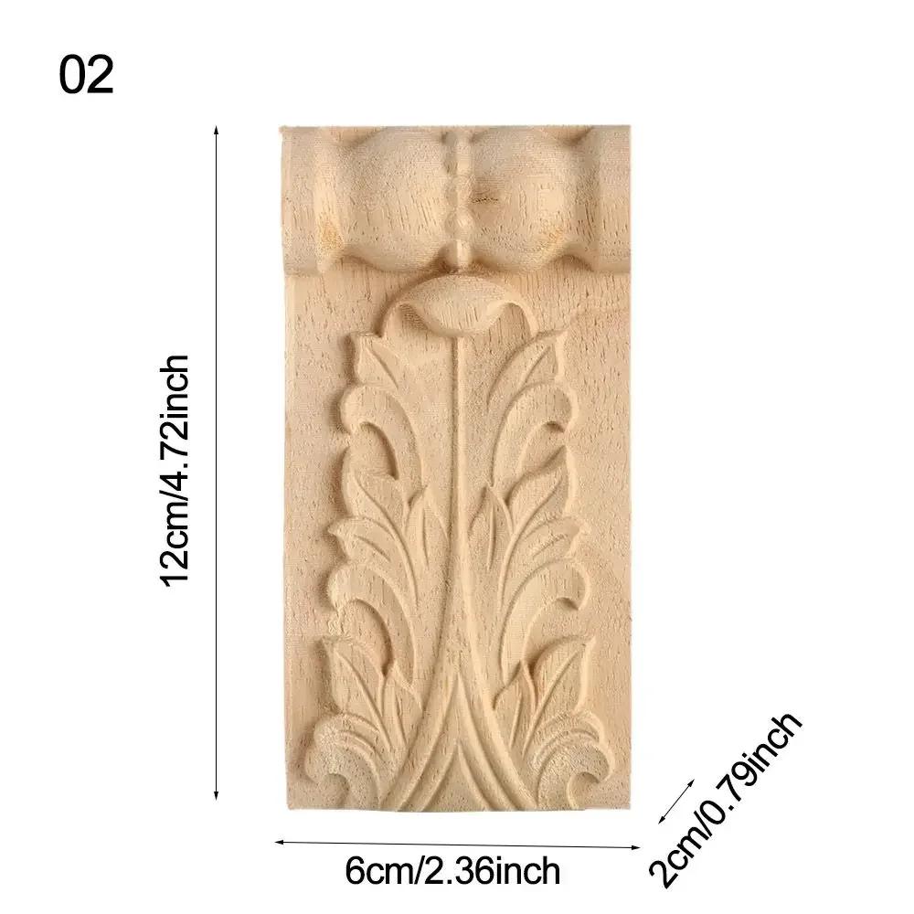 Solid Accessories European Style Vintage Wood Carved Home Decor Furniture Foot Legs Cabinet Seat Feets