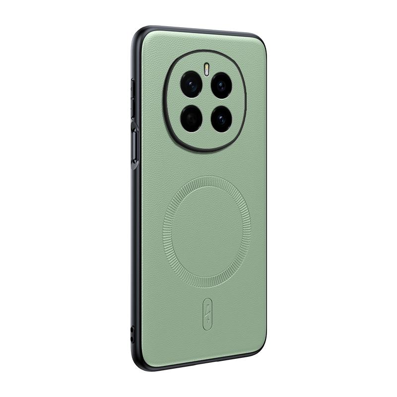 For Honor Magic 7 Case Magnetic Leather Shield Cover For Honor Magic 7 High Quality Anti-Fingerprint Non-Slip PC+TPU