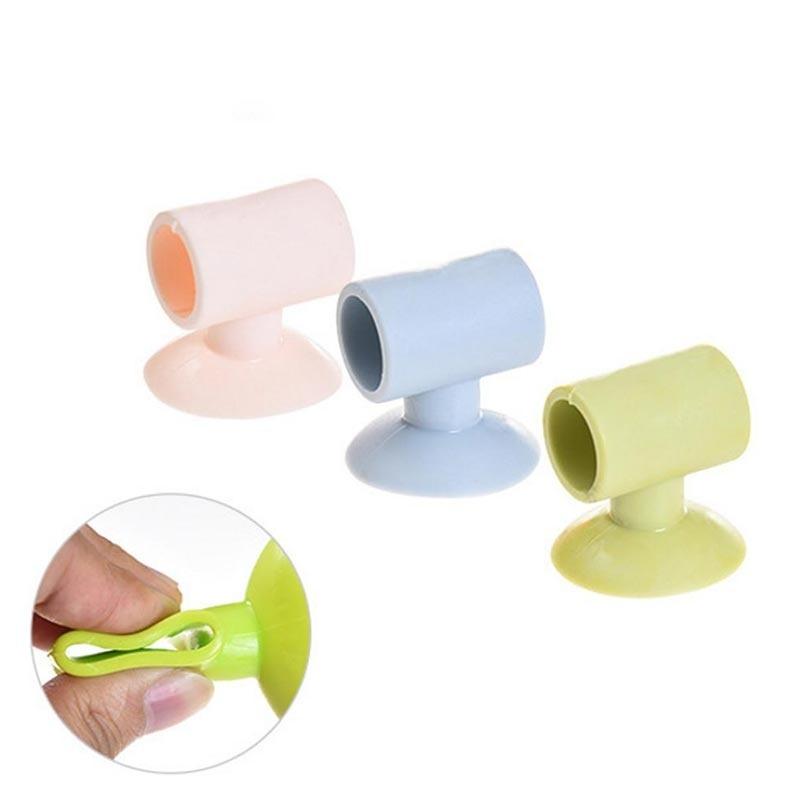 2Pcs Door Handle Knob Crash Pad Wall Protectors Self Adhesive Bumper Guard Door Stopper LS