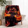 Murder Drones Theme Printed Blanket - Perfect for Couch, Bed, Travel & Outdoor Use | Machine Washable, Cozy & Durable.