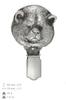 Akita, Akita Inu – Brooch with a clip, holder for a start number – Design 01 | Art-Dog