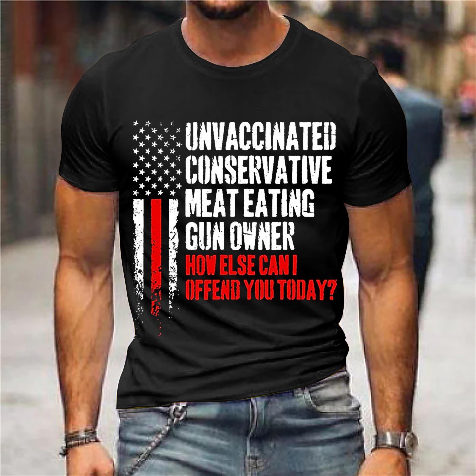 Мужская футболка с графическим текстом и 3D-печатью уличная повседневная одежда с коротким рукавом и принтом на пуговицах базовая одежда XXXL 1690₽