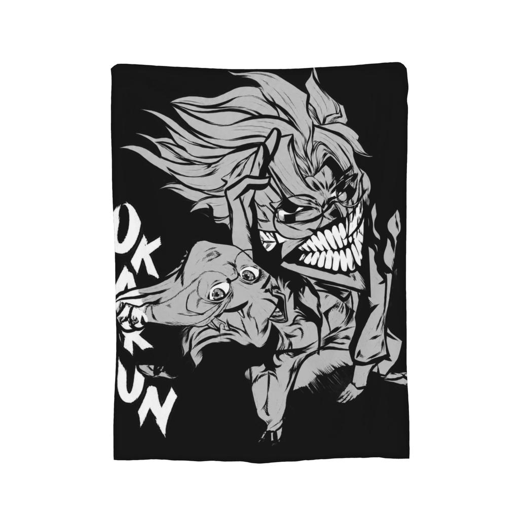 Okarun Dandadan Anime Blanket Travel Office Flannel Throw Blanket For Bedroom Soft Warm Design Quality Bedspread Gift Idea