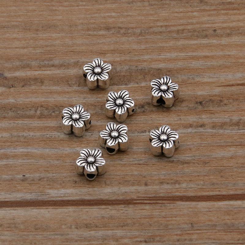 DIY Alloy Beads: 10 Styles of Animal, Turtle, Plant, Flower, and Heart Connectors for Bracelets