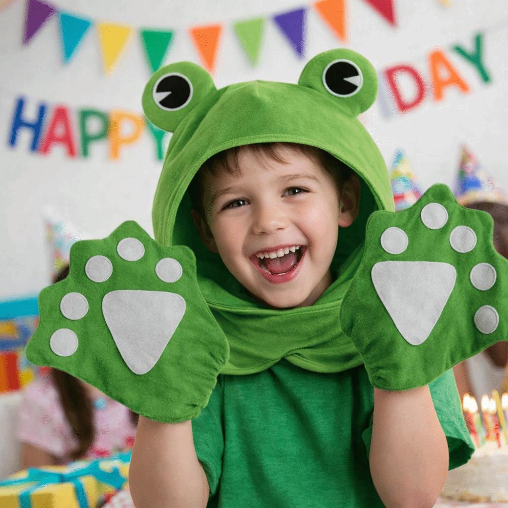 Cartoon Red Lobster Hat Cute Animal Headgear Creative Crab Hat Birthday Party