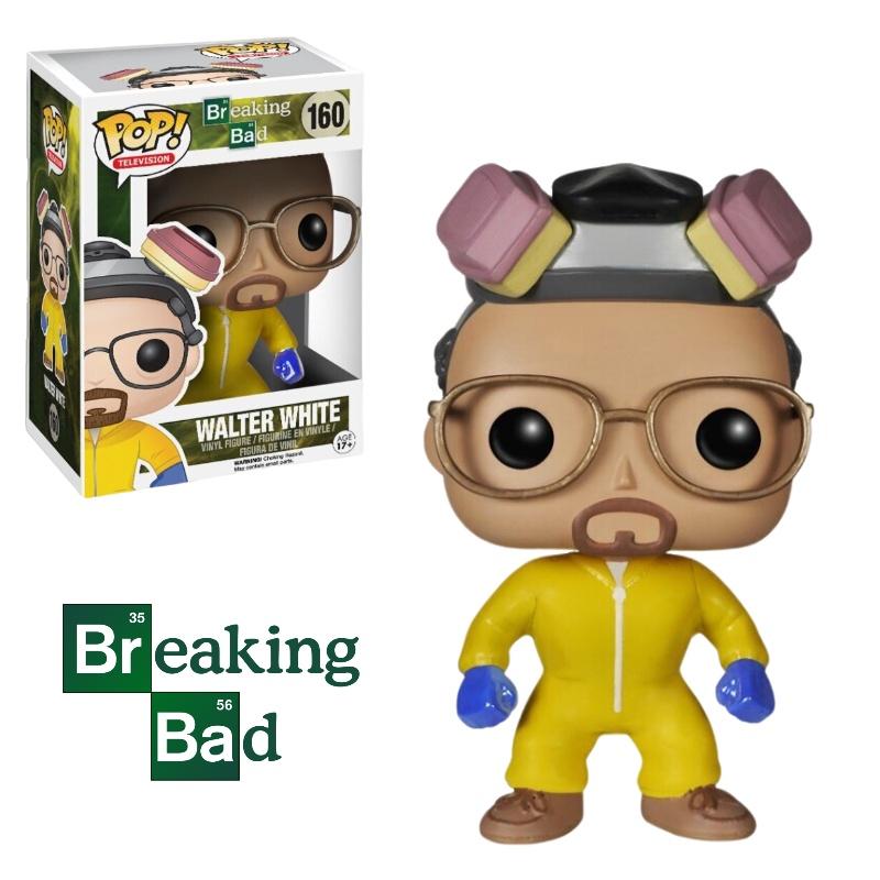 Figurine Funko Pop Breaking Bad Heisenberg Jesse Modèle 10cm Personnage d'Anime Objet de Collection