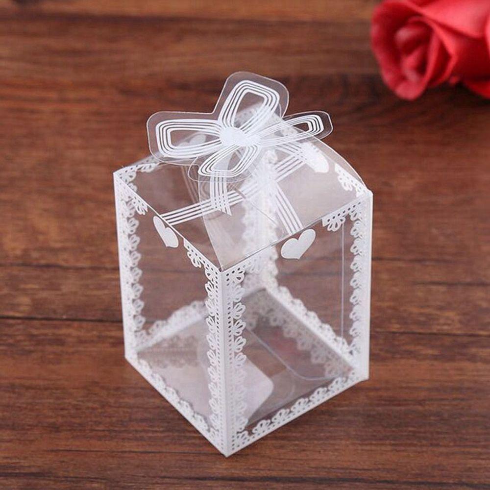 Christmas Event Transparent Box Candy Holders Gift Packaging Box Candy Box Gift Boxes Wedding Favor