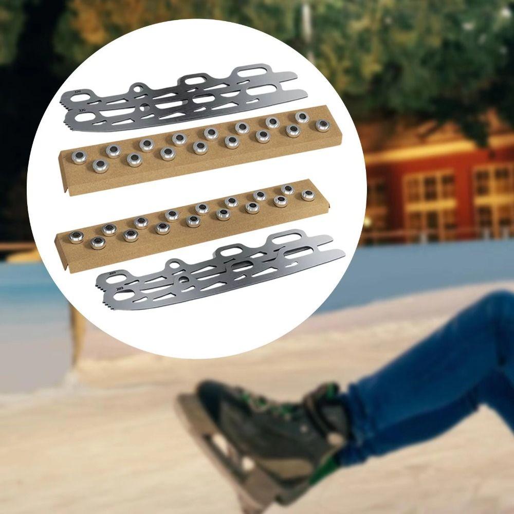 Stainless Steel Figure Skate Blade 253/290MM Skate Shoes Blade Ice Skating Blade  Winter Sports