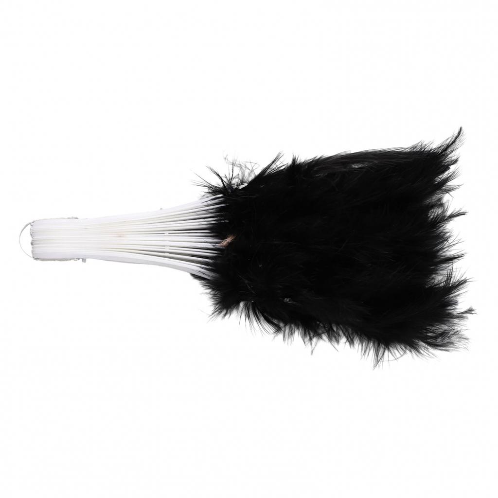 Handgehaltener Weicher Federfächer Burlesque 20er Flapper Hochzeit Damen Kostüm