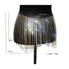 Waist Chain Body Chainsexy Shiny Tassel Rhinestone Skirt Belly Dance Body Chain