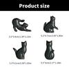 4Pcs Cats Shape Dressers Knob Kitchen Cabinet Door Handle Wardrobe Pulls Simple Drawer Knob Unique Furniture Hardware