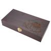 3Pcs/set Shaver Kit Manual Razor Beard Brush Shaving Strop Wooden Box Gift Set