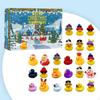 24 Tage Weihnachts-Adventskalender mit Enten Lustiges Spielzeug für die Familie Stil A