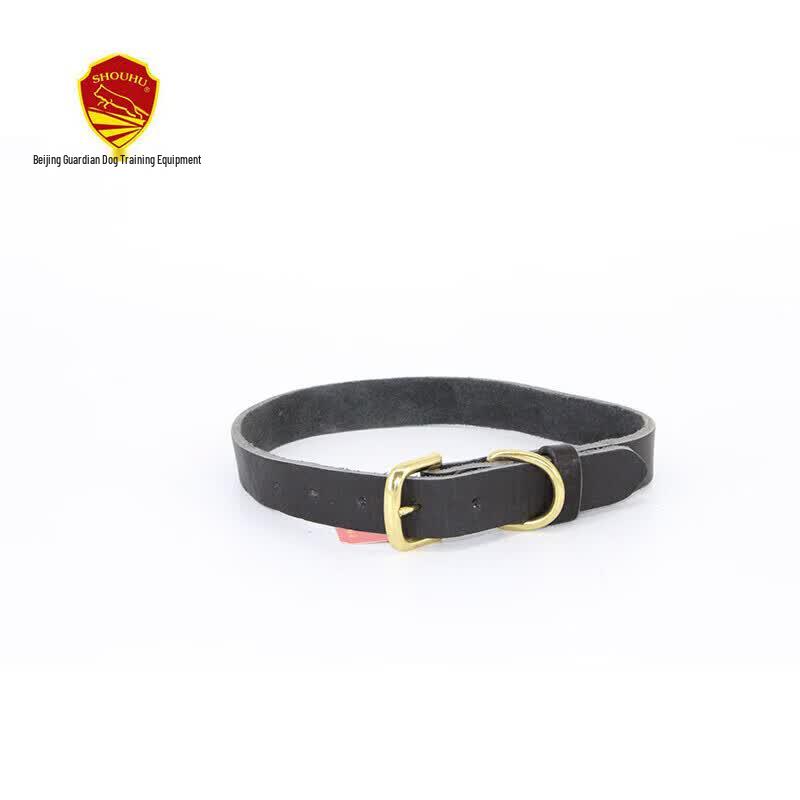 Кожаный ошейник для дрессировки собак 2.5cm