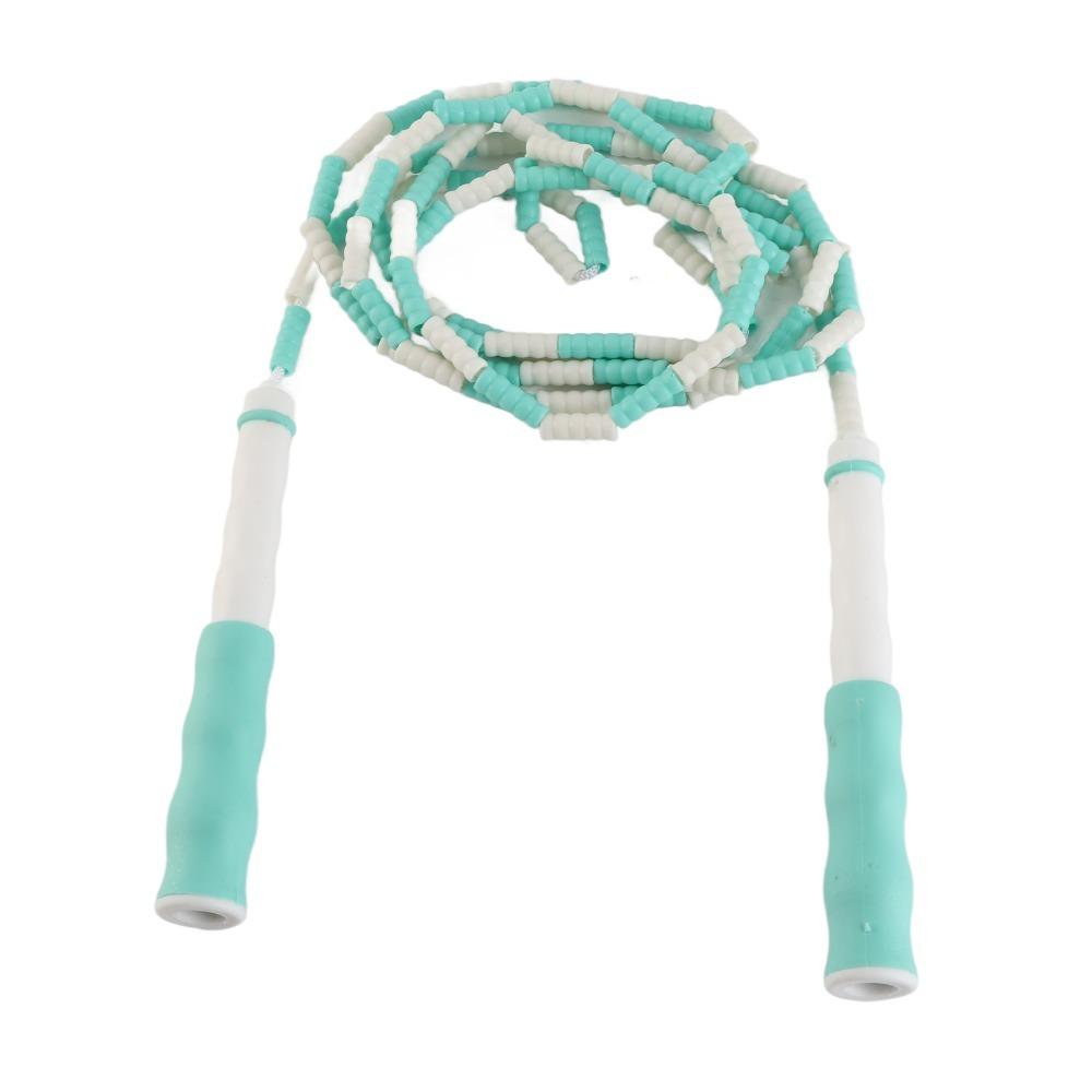 Weiches Perlen-Springseil Anti-Rutsch-Griff Seil zum Springen Verstellbares Springseil Übung