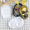 Skull Head Shaped Storage Box Silicone Mold Epoxy Resin Jewelry Container Mould Multipurpose Storage Case Molding Tool