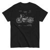 1928 Zabytkowy Motocykl Patent Zabytkowy Unisex Klasyczny T-shirt