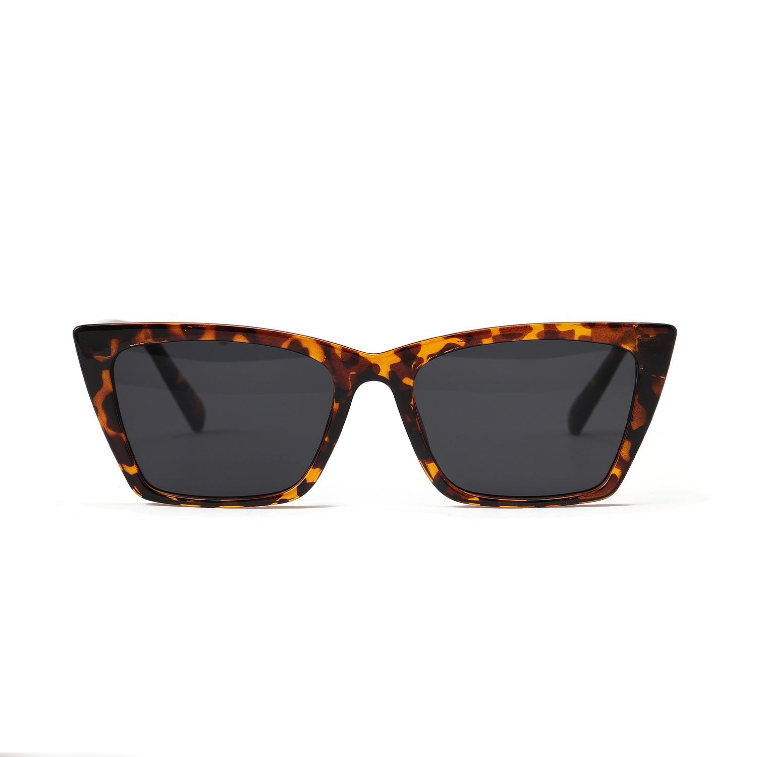 

Окуляри 95142 Велика оправа Персоналізовані квадратні сонцезахисні окуляри Жіночі сонцезахисні окуляри з котячим оком з окулярами для одягу