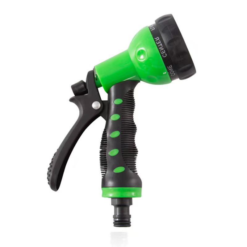 7-Function Adjustable Garden Hose Nozzle: Car Wash, Lawn Irrigation, Water Sprayer
