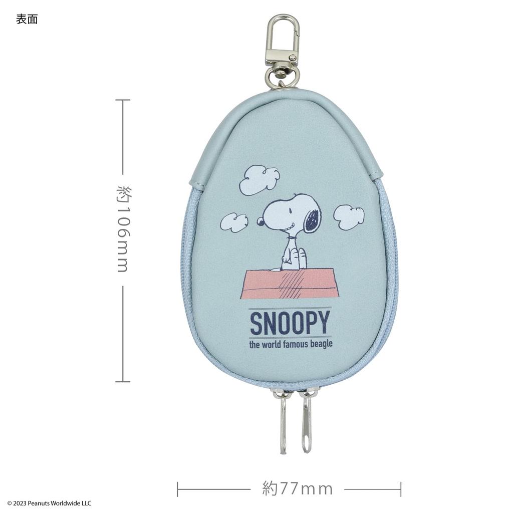 Gourmandise Peanuts Snoopy Reel Key Case Dog House Small SNG-774 Women's SNG-774B