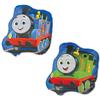 Yamani Thomas the Tank Engine Percy Die-Cut Cushion 3D Plush Toy Interior Decor (Thomas/11413)
